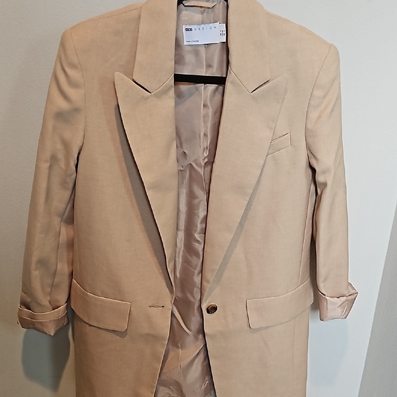 Zara Woman Beige Blazer - Picture 1 of 5